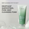 Anua - Heartleaf Quercetinol Pore Deep Cleansing Foam - Skin korea