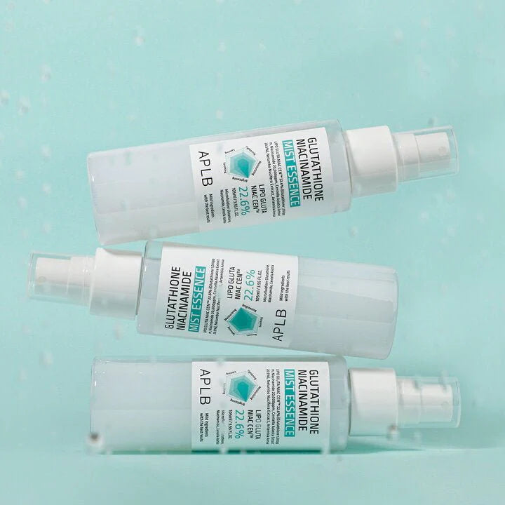 APLB Glutathione Niacinamide Mist Essence 105ml | Hydrate & Brighten | Fast UAE Delivery APLB Glutathione Niacinamide Mist Essence 105ml | Hydrate & Brighten | Fast UAE Delivery