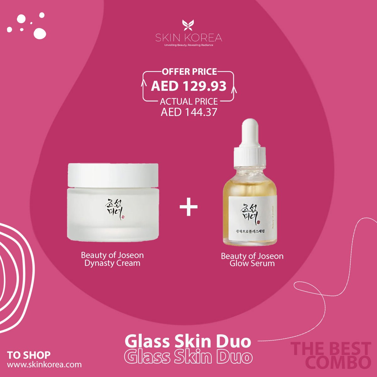 Glass Skin Duo - Skin korea