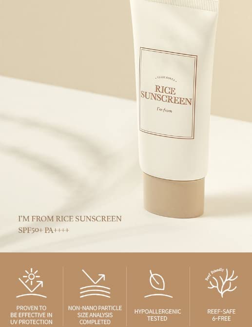 I'm From Rice Sunscreen - Skin korea