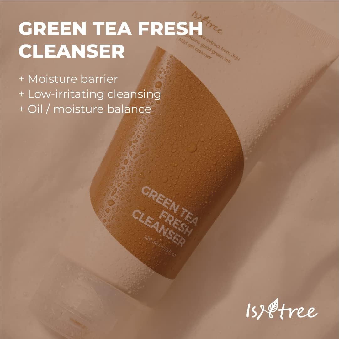 Isntree Green Tea Fresh Cleanser 120ml - Skin korea