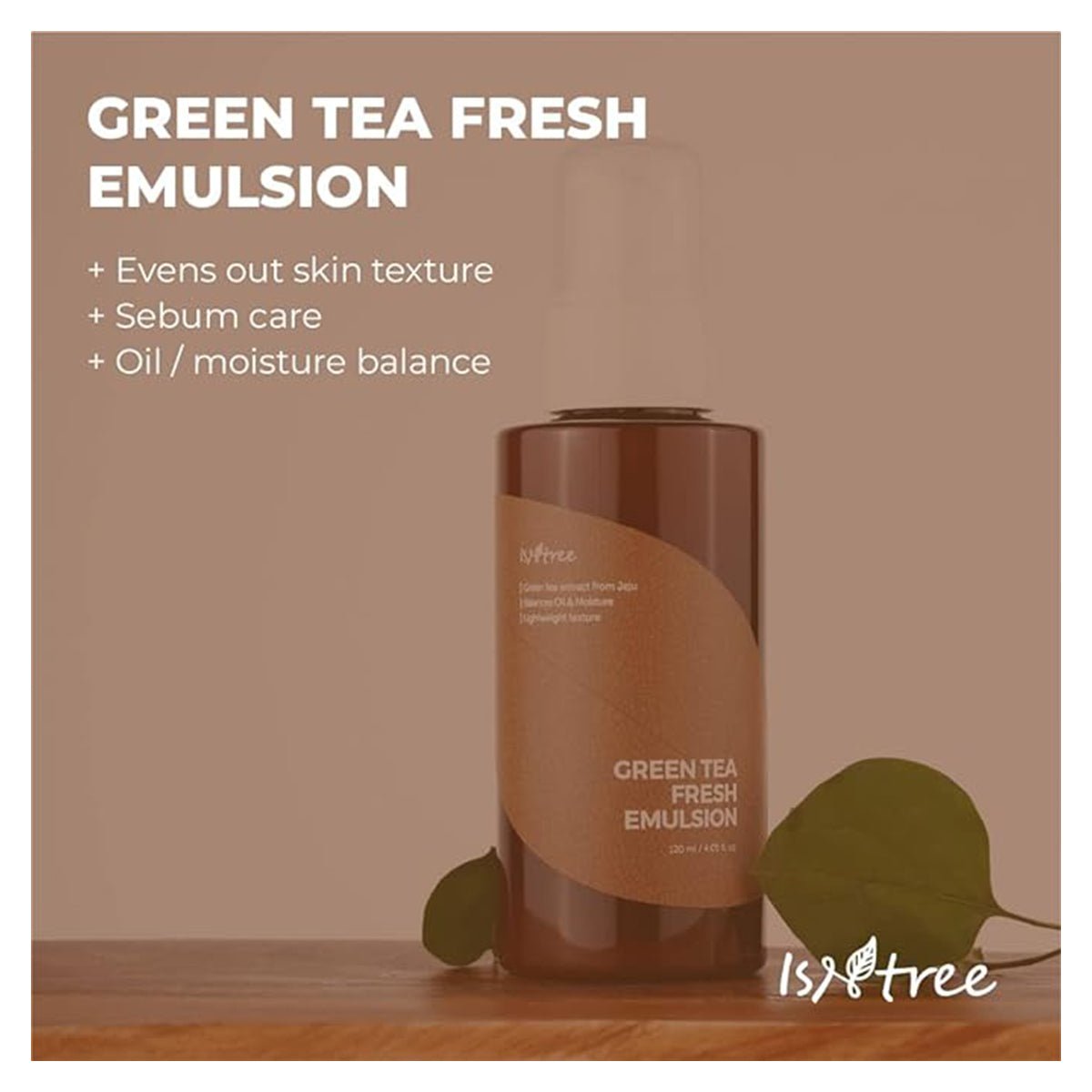 Isntree Green Tea Fresh Emulsion - Skin korea