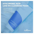 Isntree Hyaluronic Acid Low - Ph Cleansing Foam - Skin korea