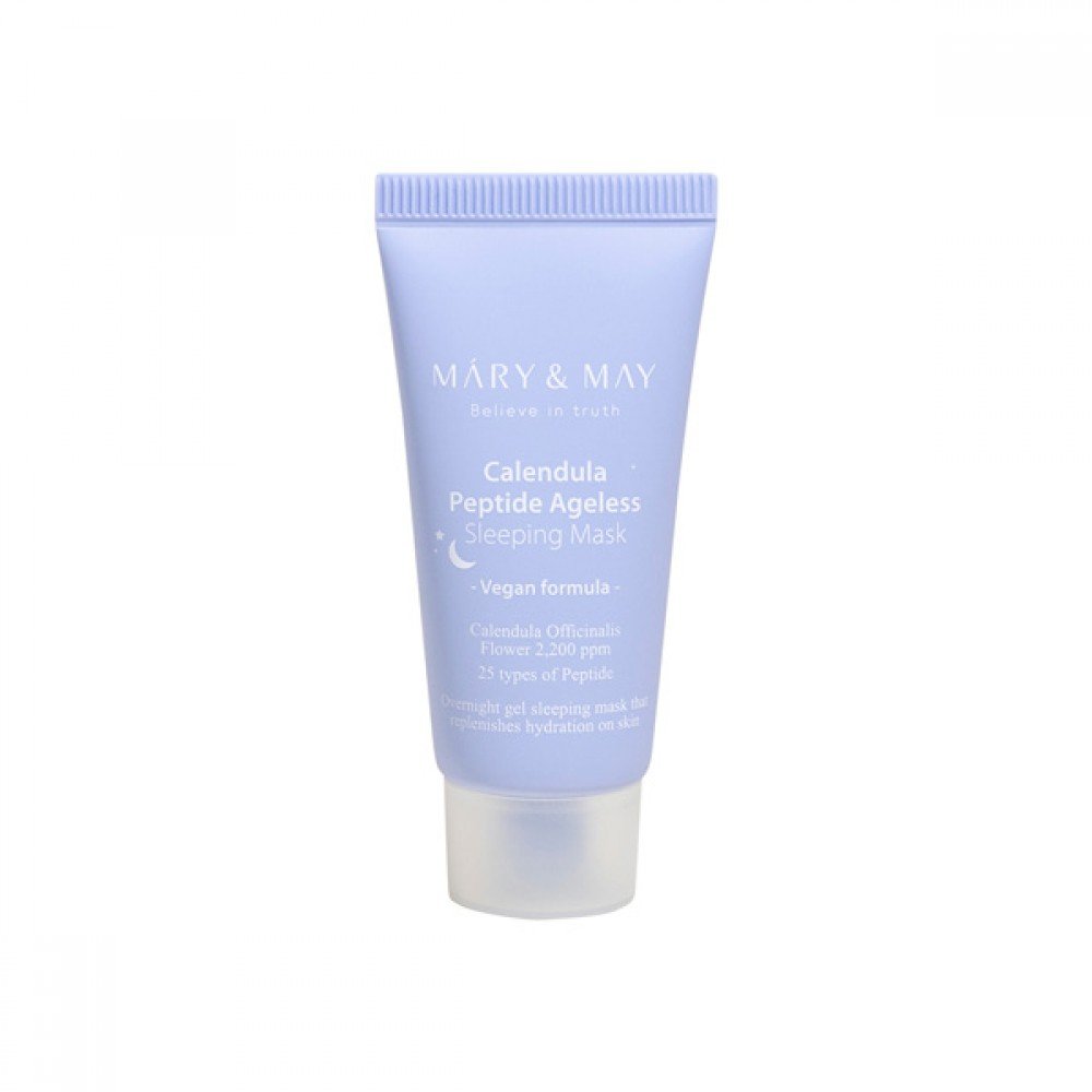 Mary&May Calendula Peptide Ageless Sleeping Mask 30g - Skin korea