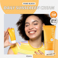 PURE BLOCK NATURAL DAILY SUN CREAM SPF45 PA+++ - Skin korea