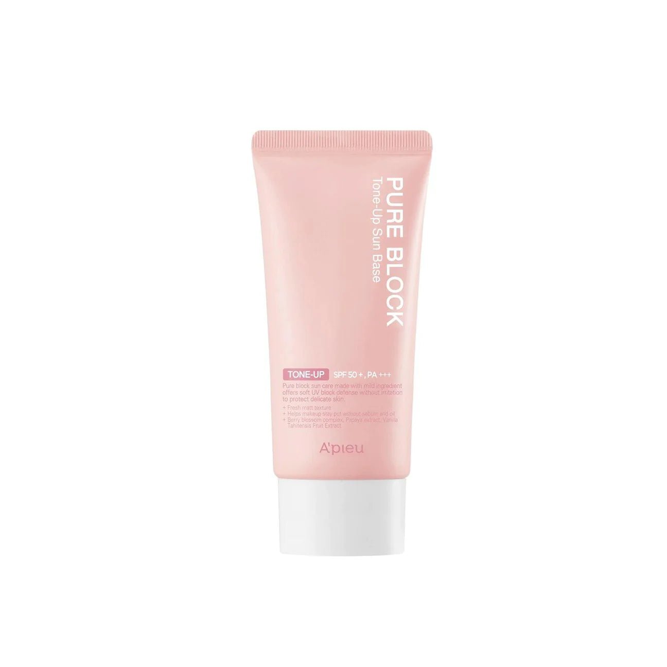 Pure Block Tone - Up Sun Base SPF50+/PA+++ - Skin korea