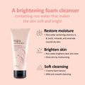 Rice Water Bright Facial Foaming Cleanser 150ml - Skin korea