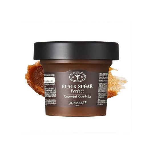 Skinfood Black Sugar Perfect Essential Scrub 2X - Skin korea