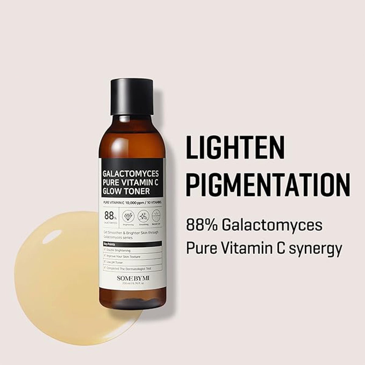 Some By Mi Galactomyces Pure Vitamin C Glow Toner - Skin korea