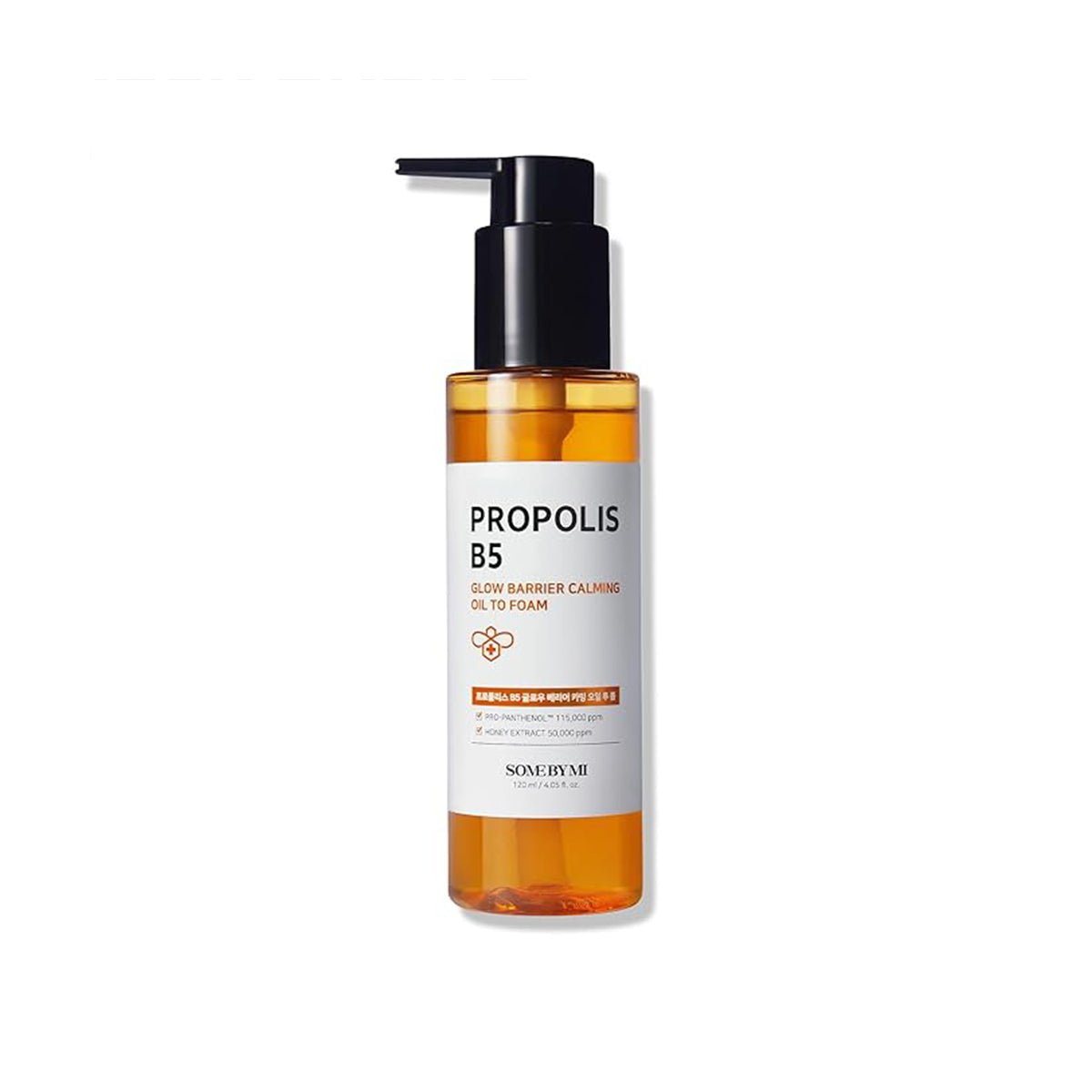 Some By Mi Propolis Glow Barrier Claming Oil To Foam 120Ml - Skin korea