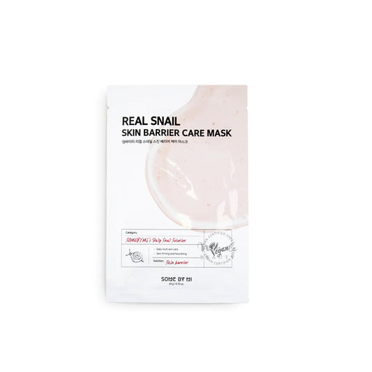 Some By Mi Real Snail Skin Barrier Care Mask 20G - Skin korea