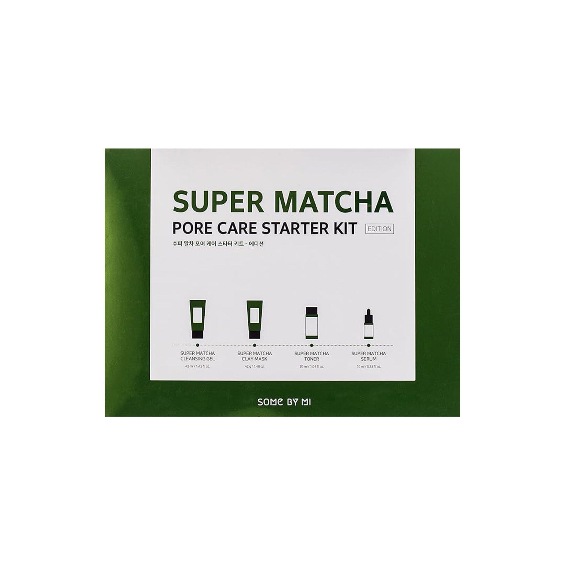 Some By Mi Super Matcha Pore Care Starter Kit - Skin korea