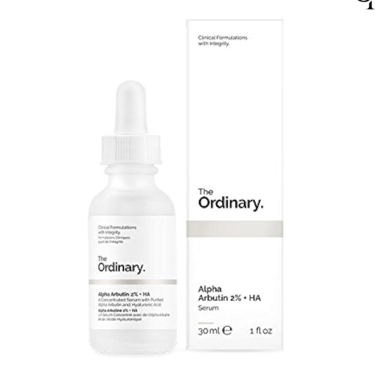 The Ordinary Alpha Arbutin 2% + Ha 30ml - Skin korea